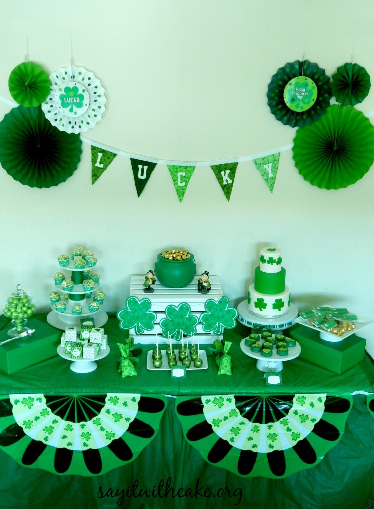 Saint Patrick's Day Party
 St Patrick’s Day Party – Say it With Cake