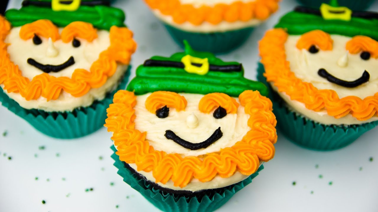 Saint Patricks Day Cupcakes
 Leprechaun Cupcakes for Saint Patrick s Day by Cookies