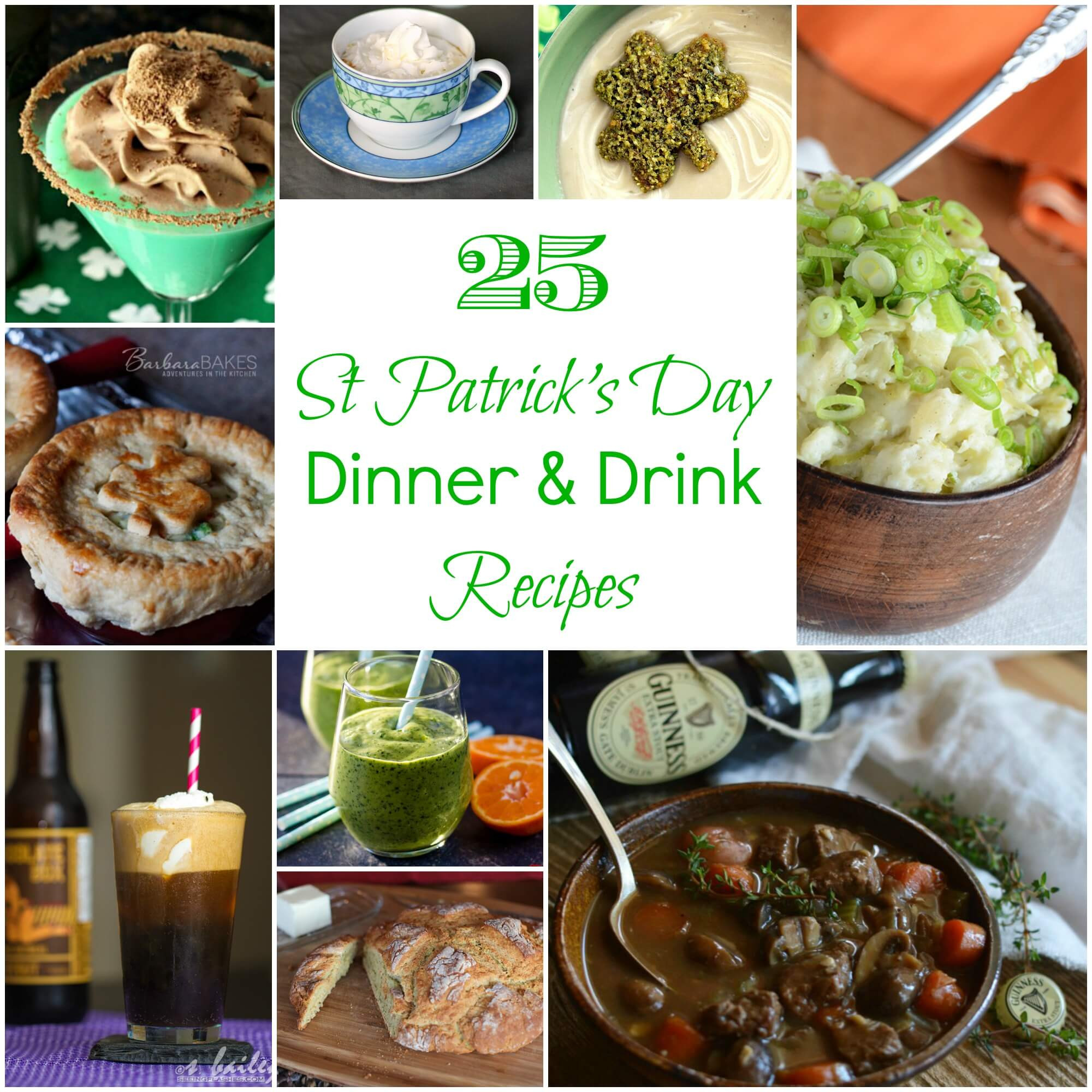 Saint Patricks Day Dinner
 25 St Patrick s Day Dinner & Drink Recipes Flavor Mosaic