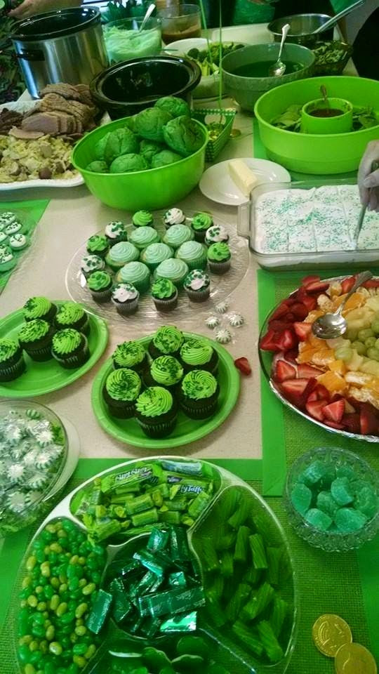 Saint Patricks Day Dinner
 Crazy About Cakes We Did It Again Our Annual St