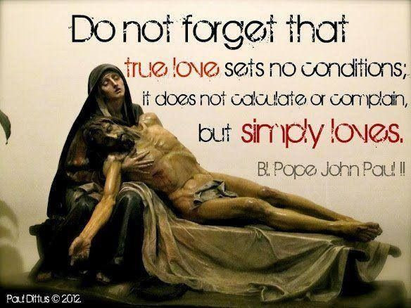 Saint Quotes On Love
 Catholic Saint Quotes Love QuotesGram