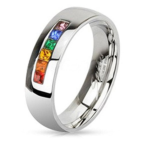 Same Sex Wedding Rings
 Inexpensive Gay Pride Wedding Rings Engagement Rings