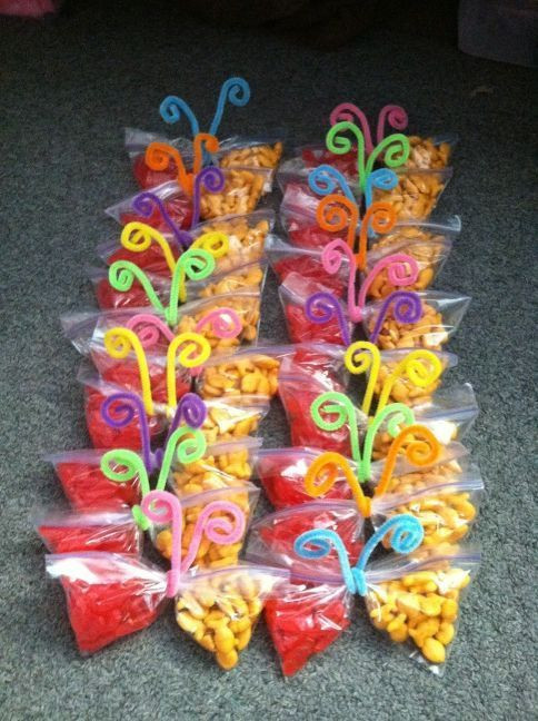 School Easter Party Food Ideas
 Butterfly Snack Bags EasterSnack butterflysnack