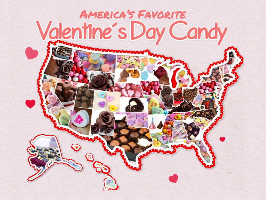 See'S Candy Valentines Day
 America s Favorite Valentine s Day Candy by State