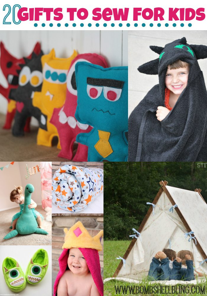 Sewing Gifts For Kids
 20 Handmade Gifts to Sew for Kids