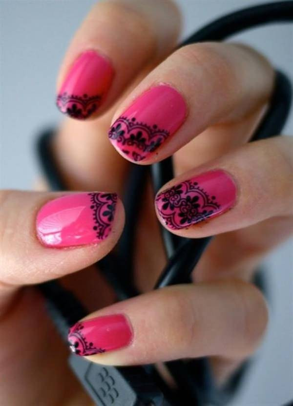 Sexy Nail Ideas
 67 Innocently y Pink Nail Designs s