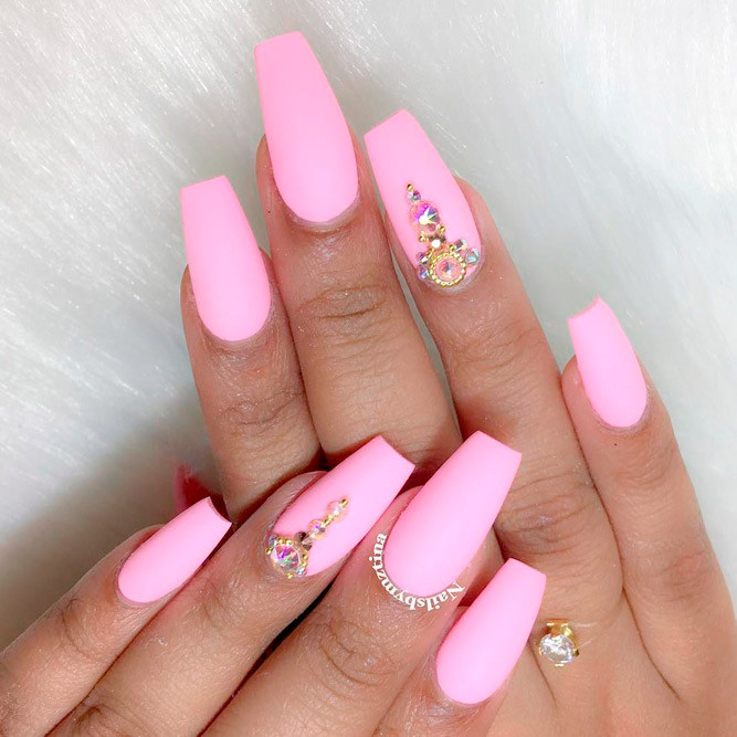 Sexy Nail Ideas
 Stunning Pink Nail Designs