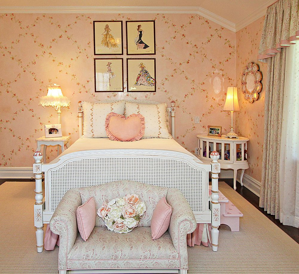 Shabby Chic Bedroom Wall Decor
 30 Creative and Trendy Shabby Chic Kids’ Rooms