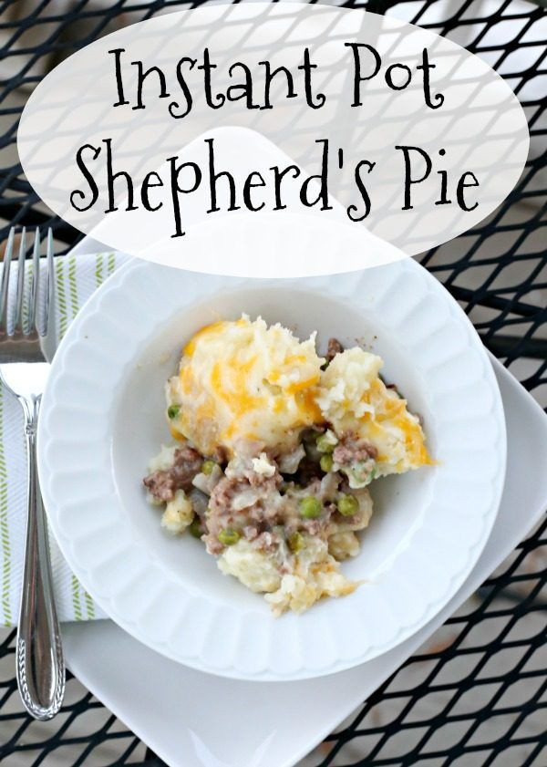 Shepherd'S Pie With Instant Potatoes
 Instant Pot Shepherd s Pie Recipe