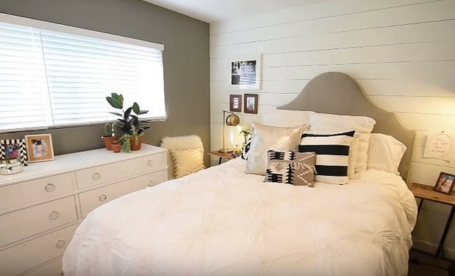 Shiplap Accent Wall Bedroom
 20 The Most Stunning Bedrooms With Shiplap Walls