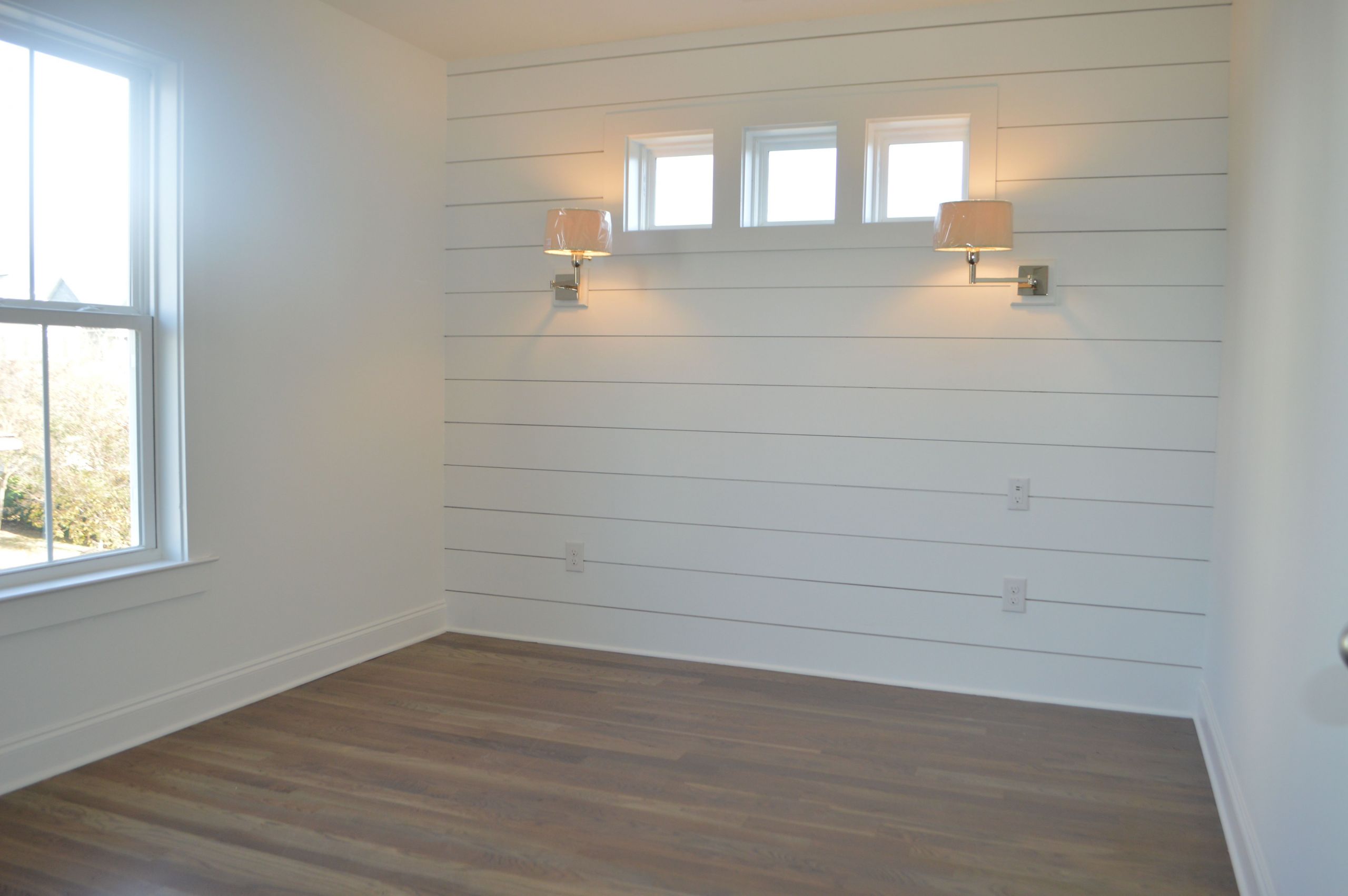 Shiplap Accent Wall Bedroom
 Shiplap Accent Wall Finn s room Love the windows