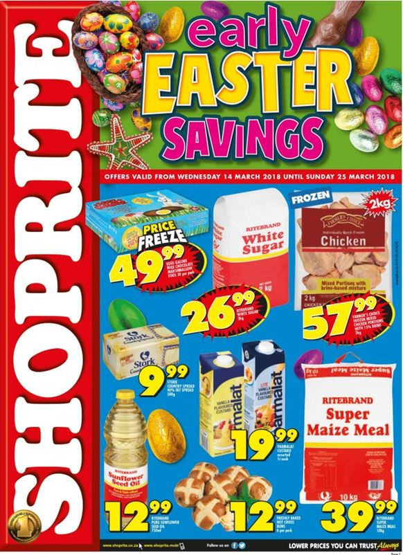 Shoprite Free Easter Ham
 Northern Cape Free State Shoprite Early Easter Deals 14