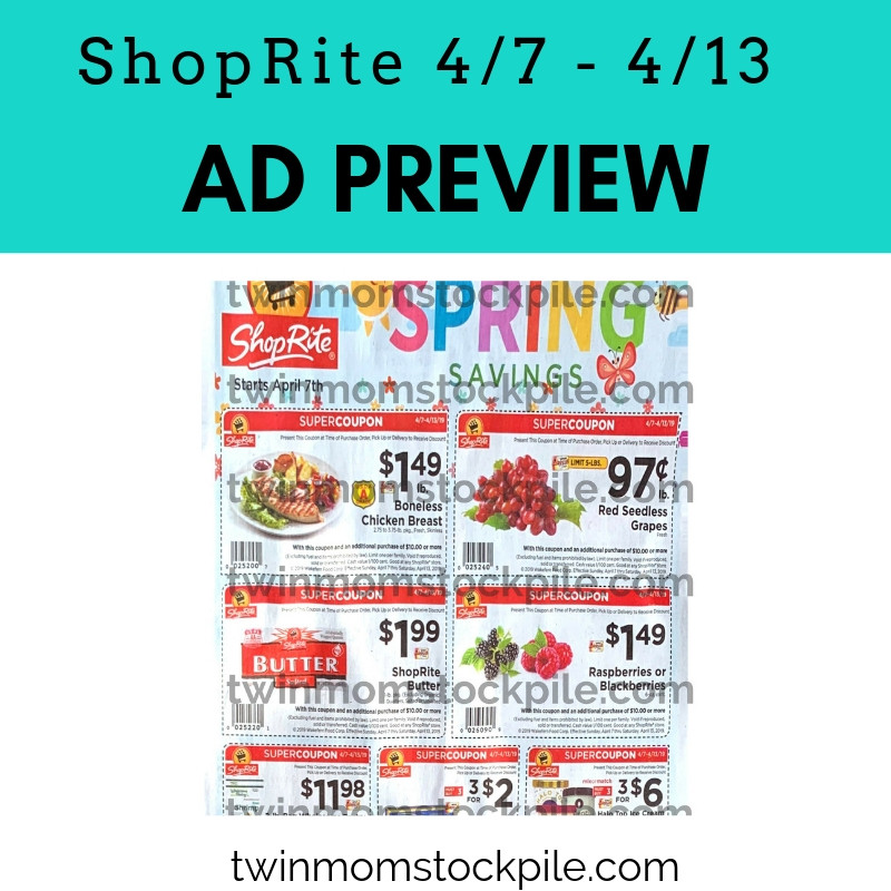 Shoprite Free Easter Ham
 ShopRite Ad Preview 4 7 – 4 13 by TwinMomStockpile
