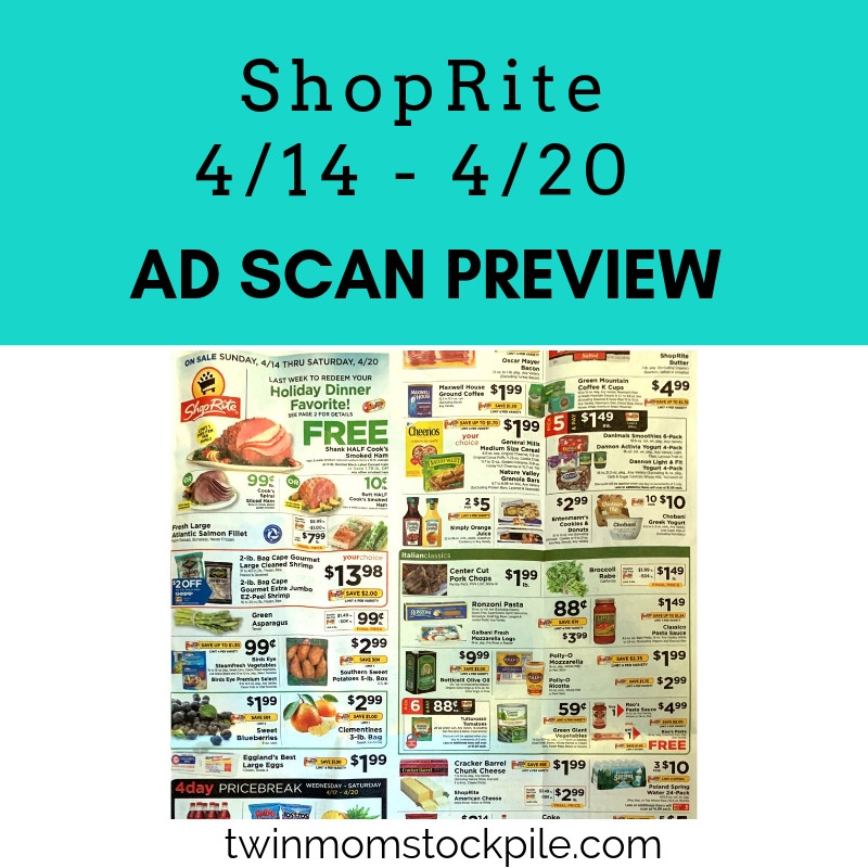 Shoprite Free Easter Ham
 ShopRite Ad Scan Preview – 4 14 – 4 20 by TwinMomStockpile