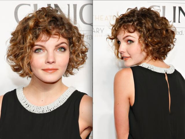 Short Haircuts For Curly Hair And Round Face
 22 Flattering Hairstyles for Round Faces Pretty Designs