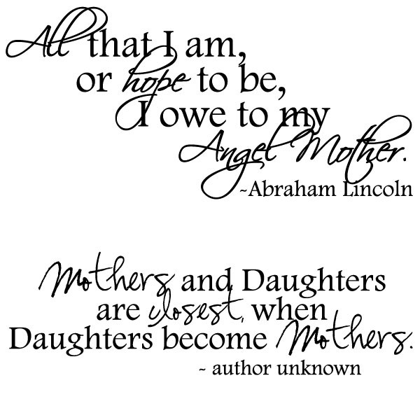 Short Mother Daughter Quotes
 20 Sweet Bucket of Mother Quotes Quotes Hunter Quotes