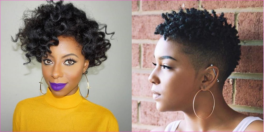 Short Natural Black Hairstyles 2020
 2019 Kurze Frisuren für Schwarze Frauen