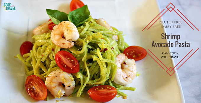 Shrimp Avocado Pasta
 Shrimp Avocado Pasta = 1 Delish Dish Can Cook Will Travel