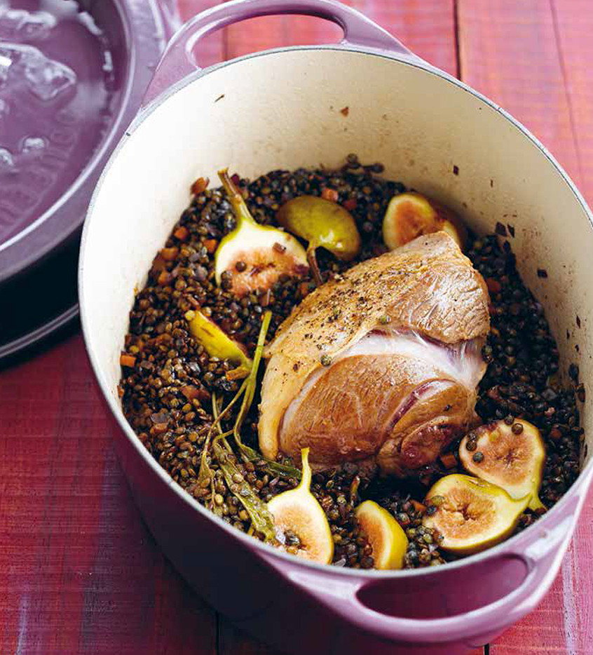 Side Dishes For Leg Of Lamb
 Leg of Lamb with Lentils Le Creuset Recipes
