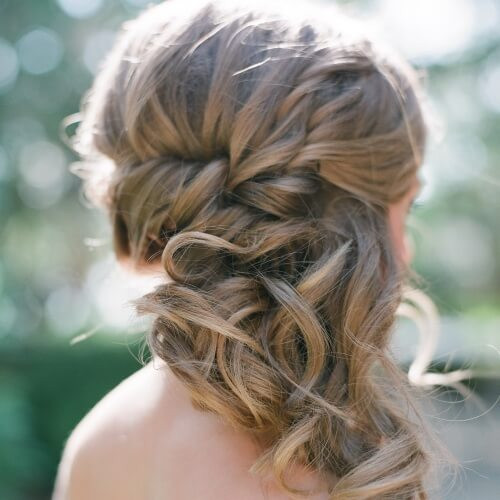 Side Hairstyles For Long Hair Wedding
 50 Luxurious Wedding Updos for the Perfect "I Do"