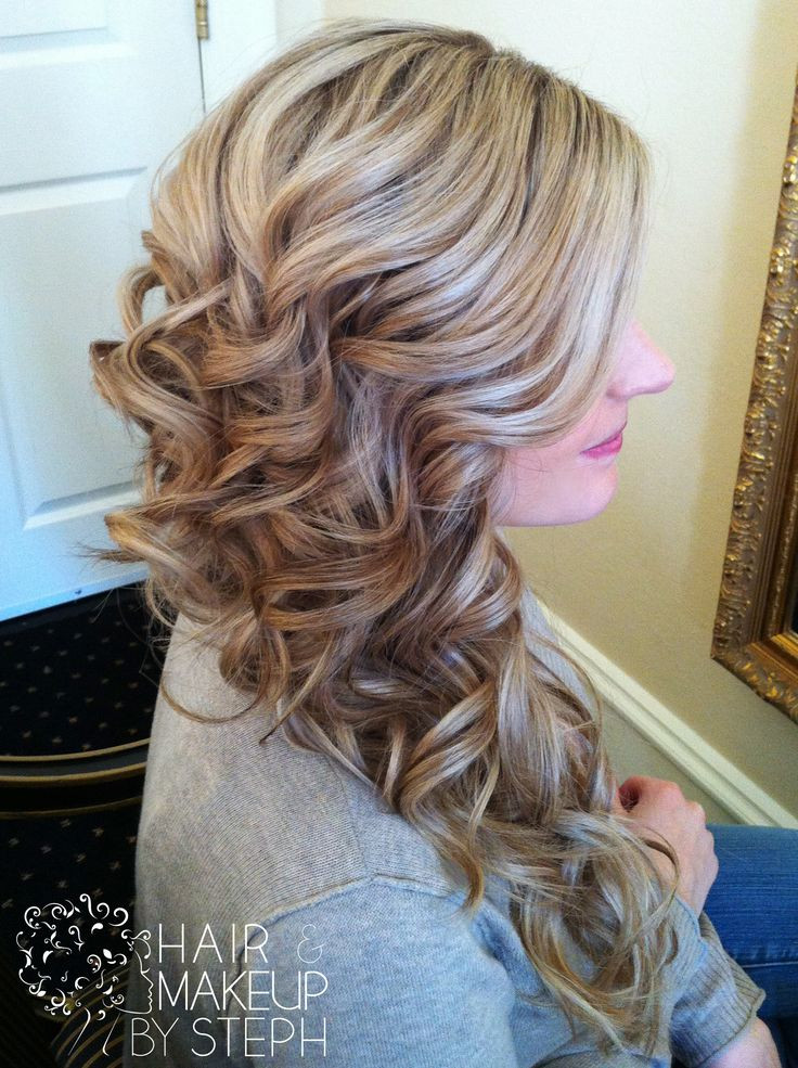 Side Swept Prom Hairstyles
 Side swept curls Hair styles Pinterest
