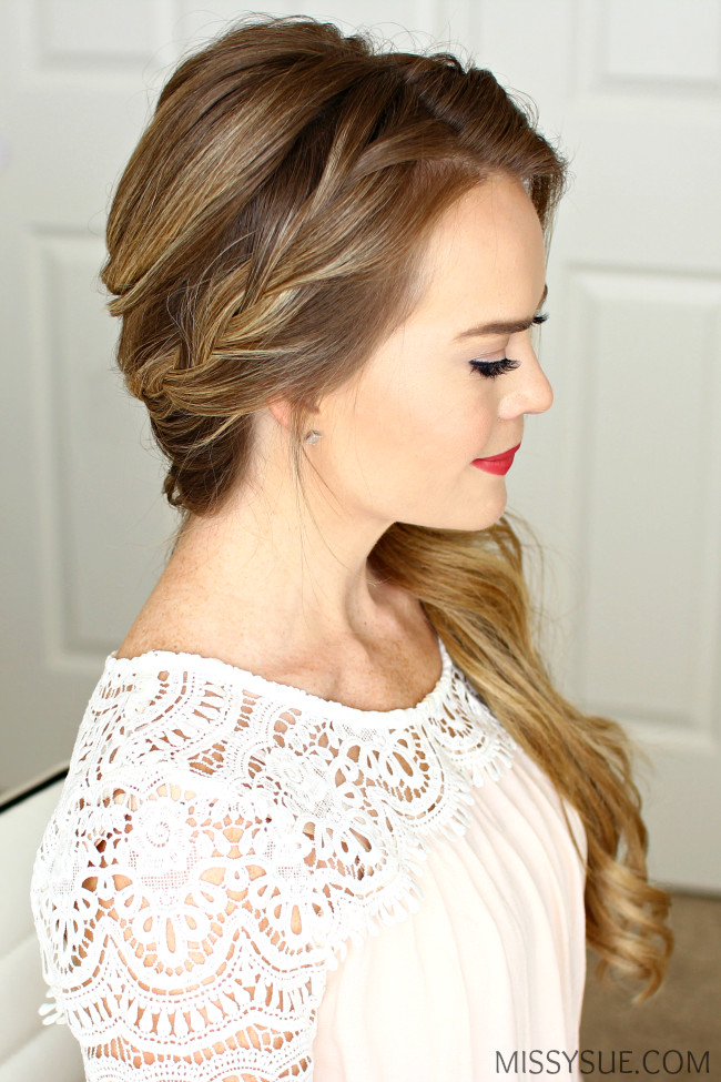 Side Swept Prom Hairstyles
 sideswept hairstyle Hairstyles By Unixcode