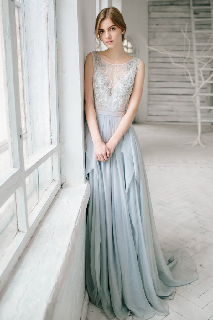Silver Wedding Dress
 9 Colorful Wedding Dresses Prove You Don t Have to Wear White