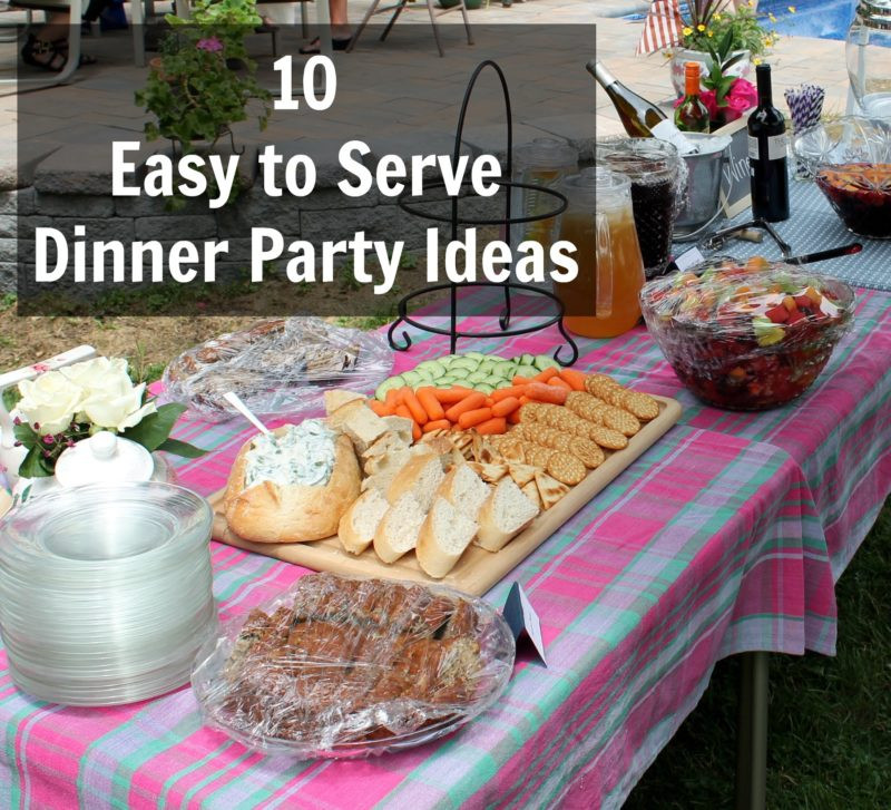 Simple Dinner Party Ideas
 10 Easy to Serve Dinner Party Ideas Sweet Love and Ginger