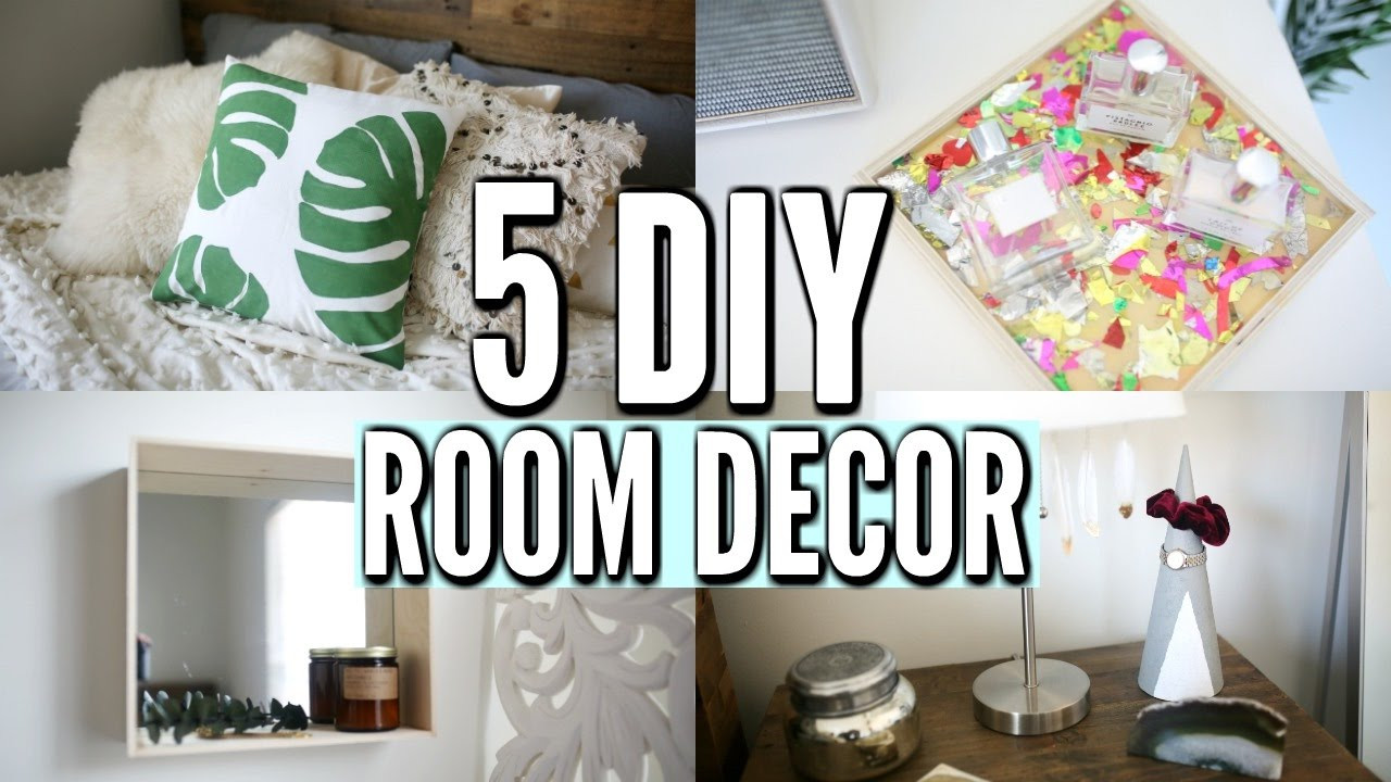 Simple DIY Room Decor
 5 DIY Room Decor Ideas Easy DIY Room Decorations for