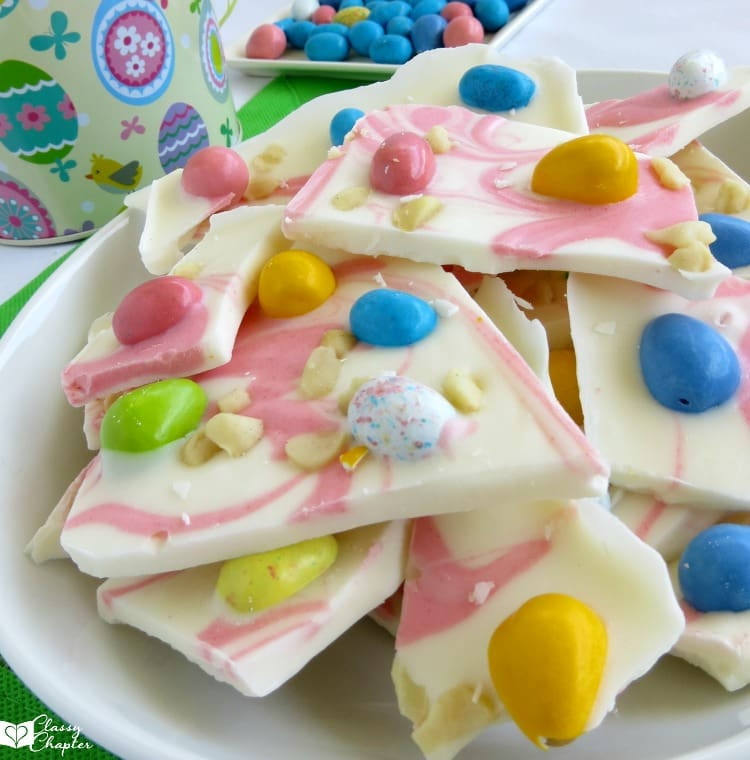 Simple Easter Desserts
 Chocolate Easter Bark
