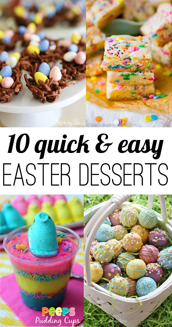 Simple Easter Desserts
 10 easy Easter Desserts