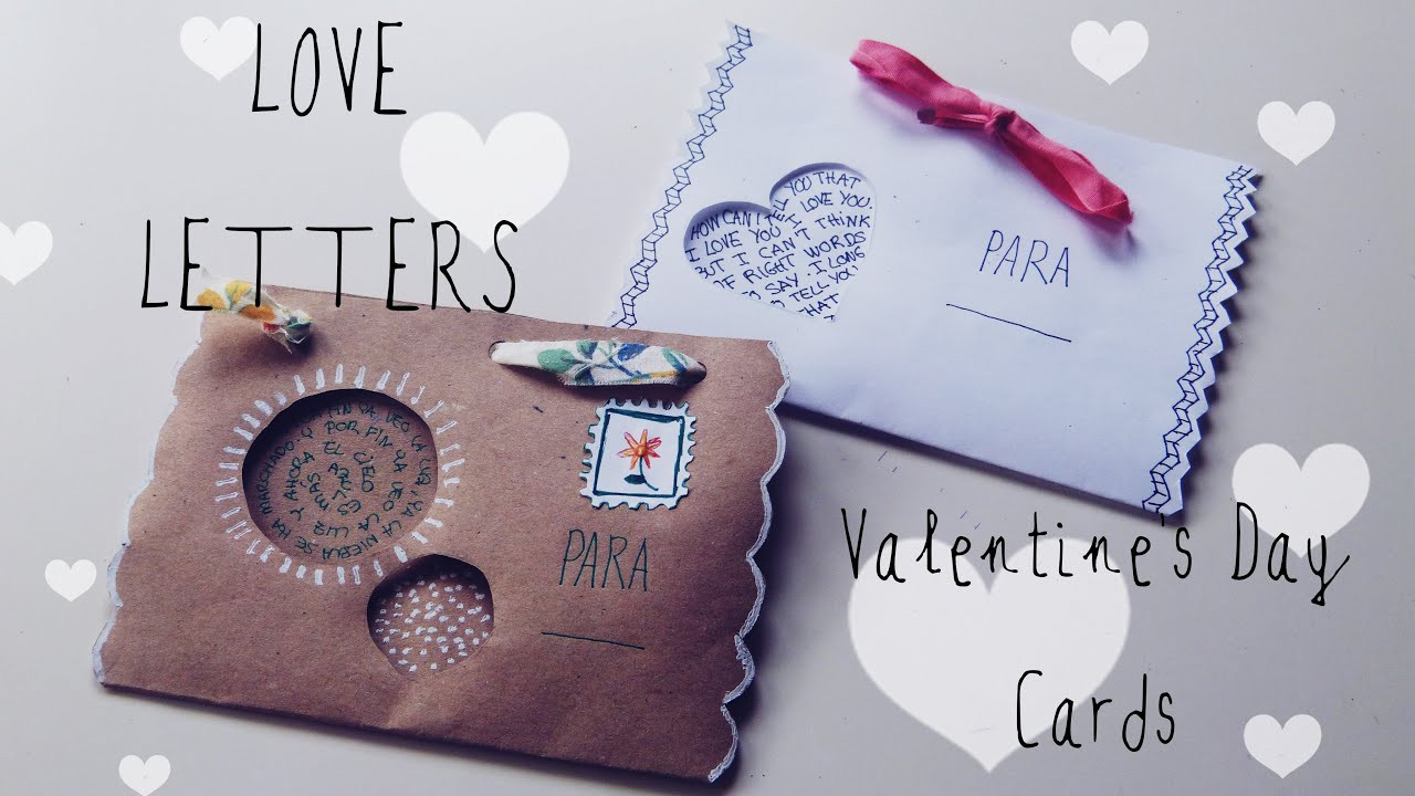Simple Gift Ideas For Girlfriend
 How to make cute envelopes DIY ts for boyfriend