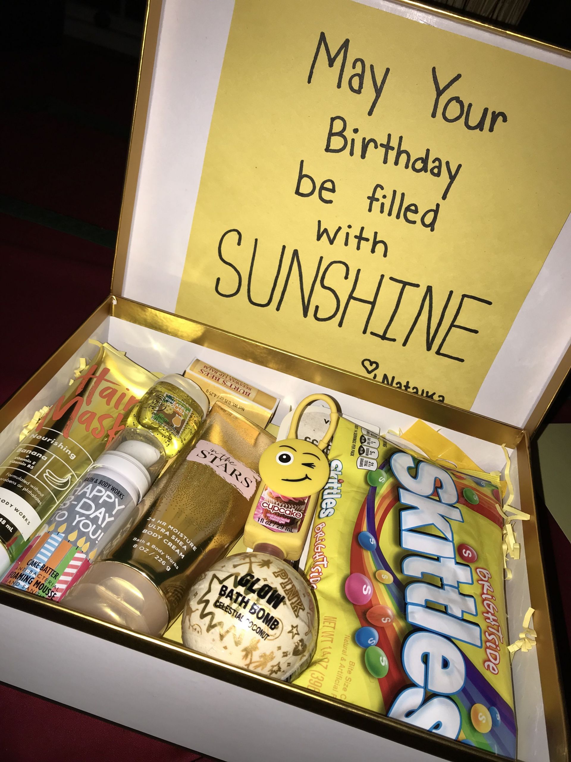 Simple Gift Ideas For Girlfriend
 This is a cute birthday present idea for friends