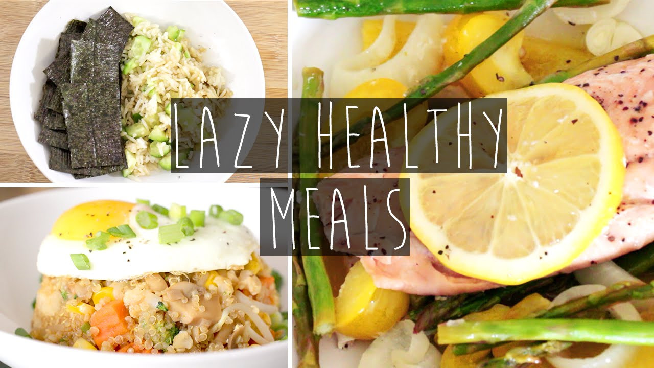 Simple Healthy Dinner Recipes
 3 Quick & Easy Healthy Dinner Ideas FOR LAZY PEOPLE