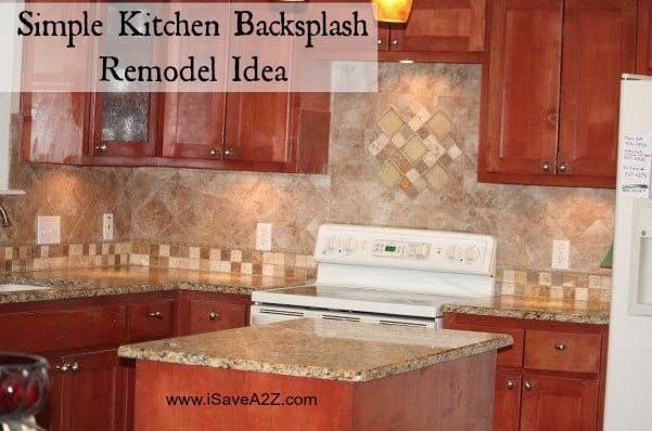 Simple Kitchen Backsplash
 Simple Kitchen Backsplash Remodel Idea iSaveA2Z