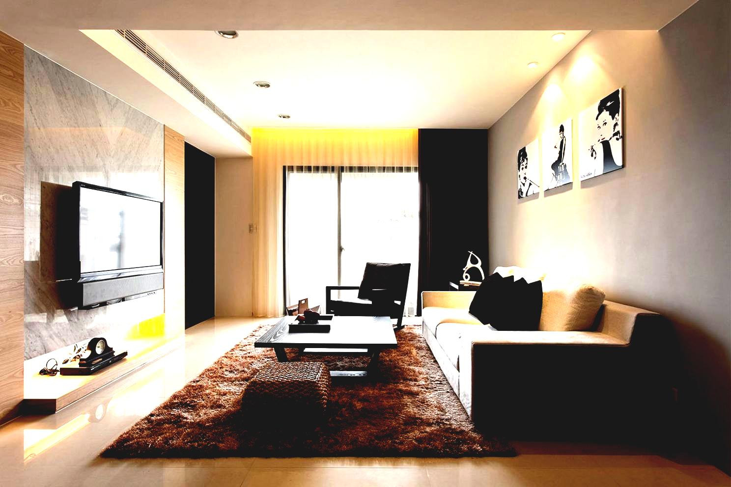 Simple Modern Living Room
 Simple design ideas for small living room