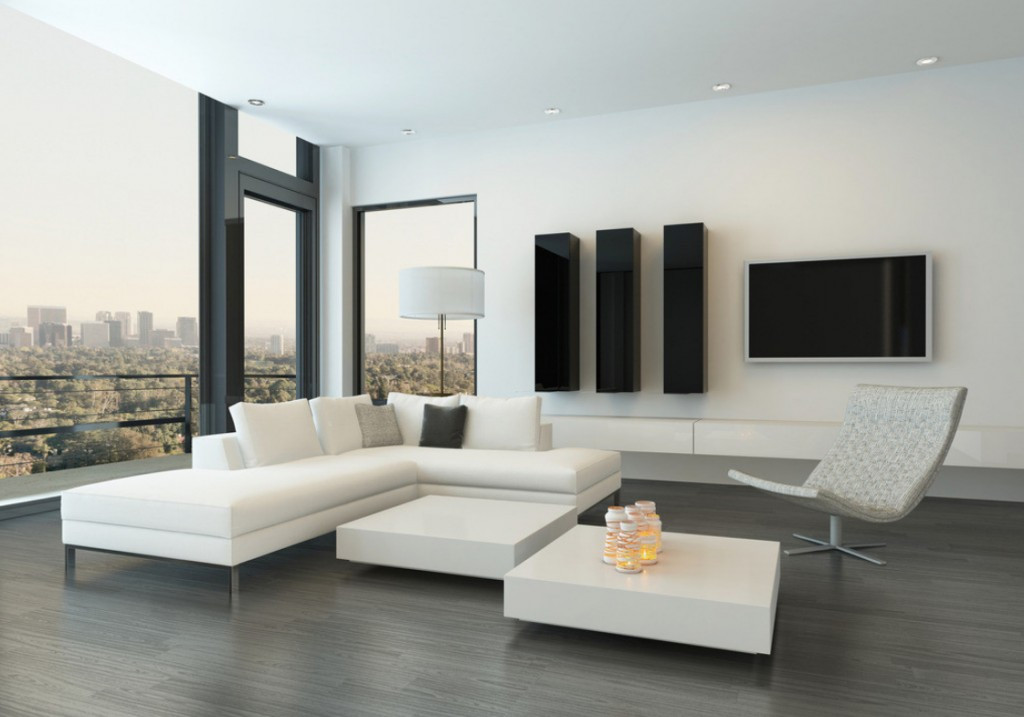 Simple Modern Living Room
 Avoiding Cramped Living Room Design Architecture World