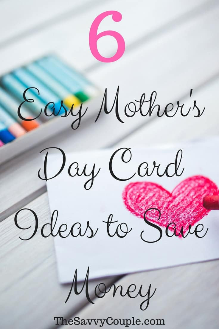 Simple Mother'S Day Gift Ideas
 6 Easy Mother s Day Card Ideas That ll Melt Her Heart