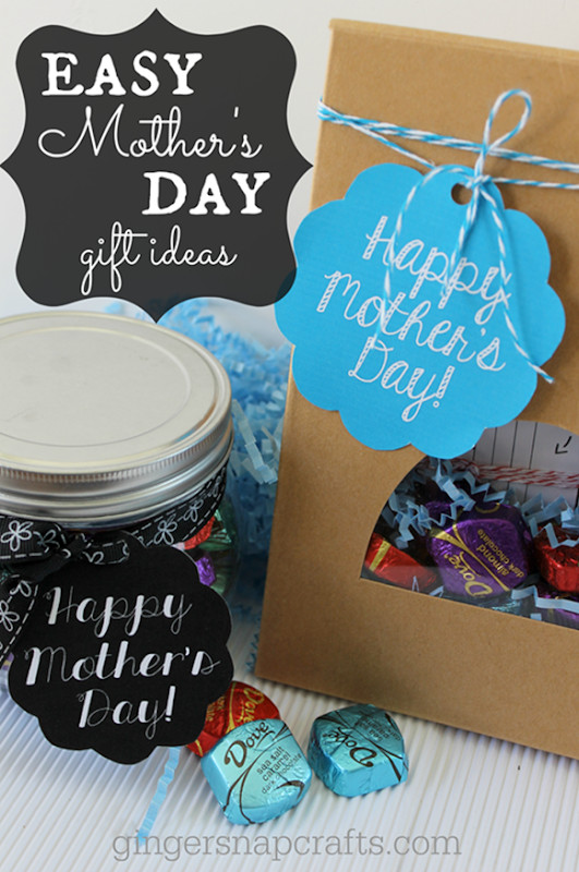 Simple Mother'S Day Gift Ideas
 Ginger Snap Crafts Tons of Cute & Easy Mother’s Day Gift