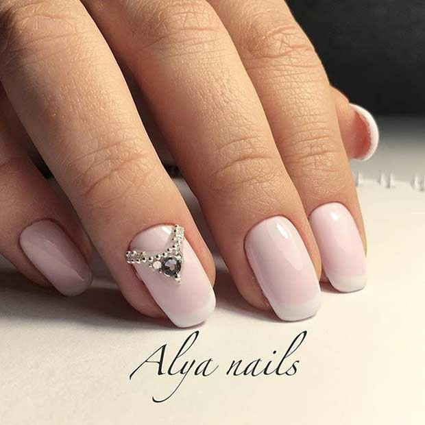 Simple Wedding Nails
 31 Elegant Wedding Nail Art Designs Page 3 of 3