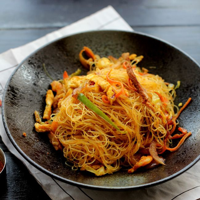 Singapore Style Rice Noodles
 Singapore Mei Fun Recipe