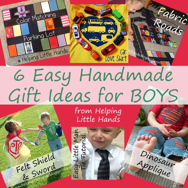 Six Year Old Boy Birthday Gift Ideas
 Pieces by Polly 6 Easy Handmade Gift Ideas for BOYS