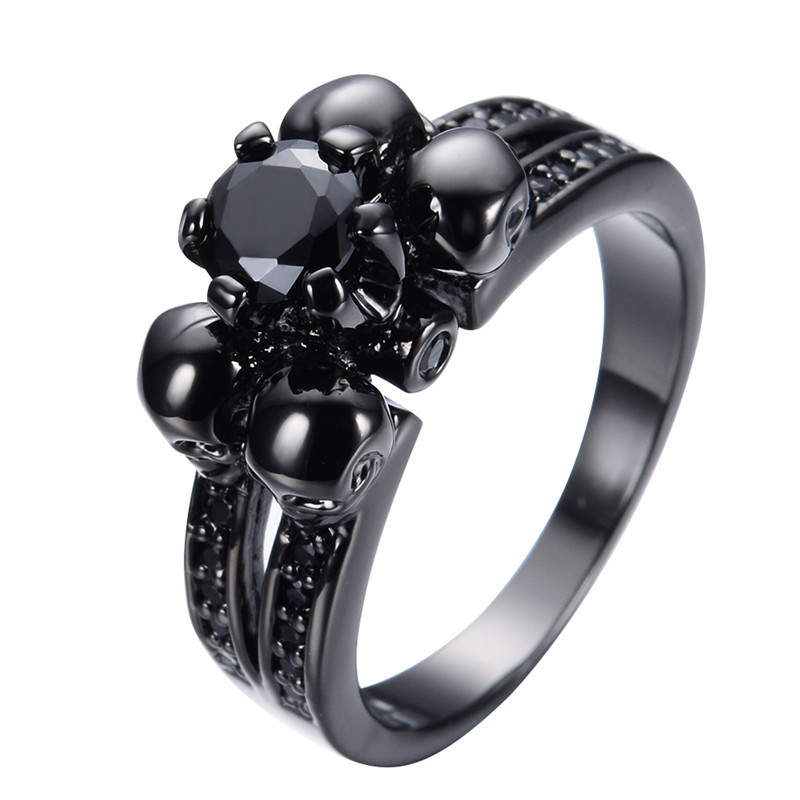 Skull Wedding Rings
 Mens Skull Wedding Rings