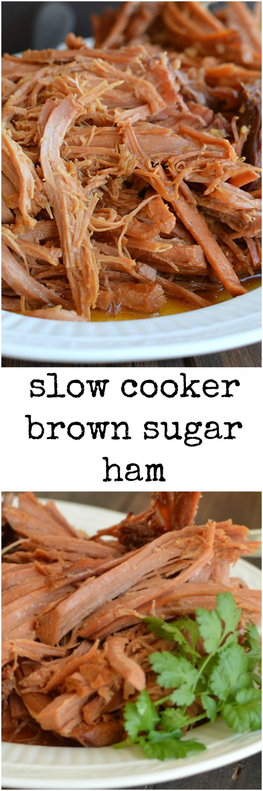 Slow Cooked Easter Ham
 Slow Cooker Brown Sugar Ham Little Dairy the Prairie
