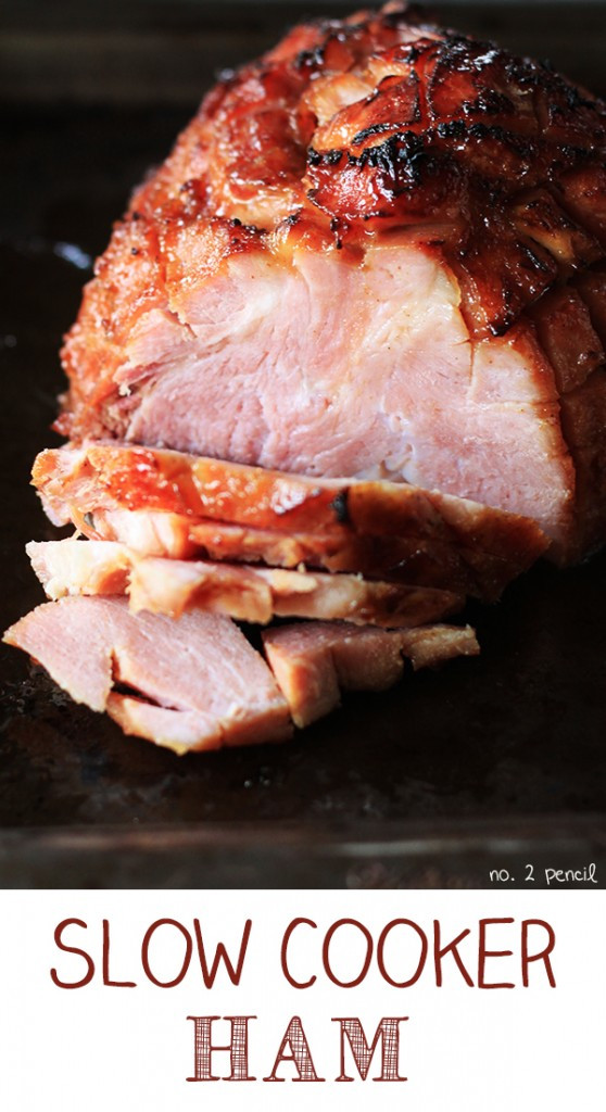 Slow Cooked Easter Ham
 Slow Cooker Ham with Maple Brown Sugar Glaze