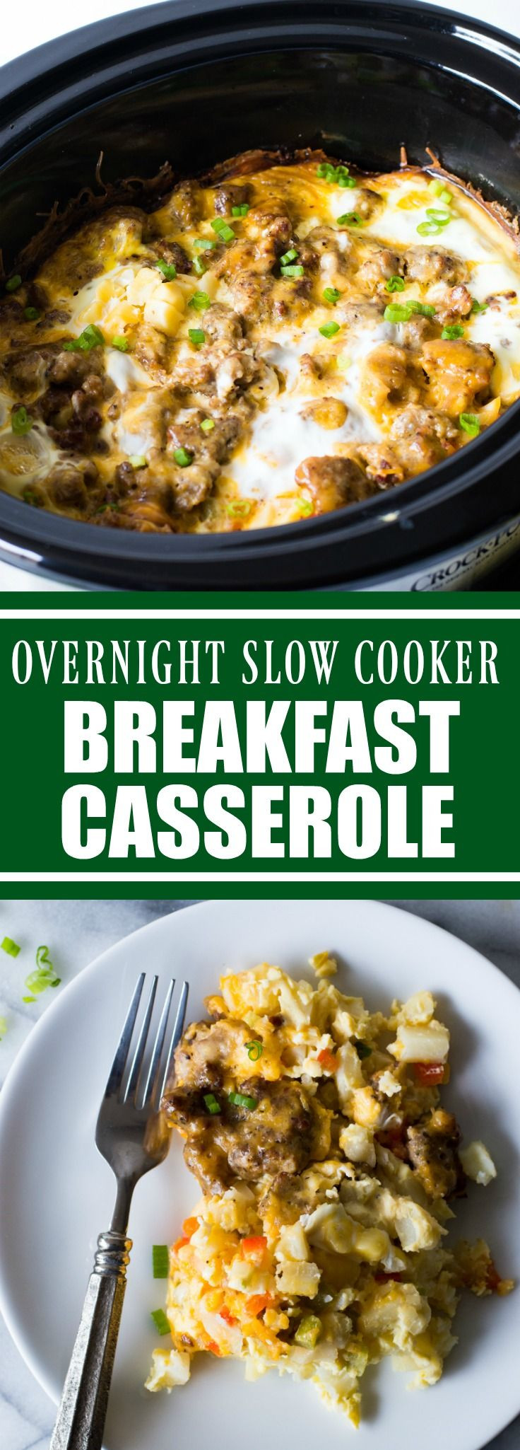 Slow Cooker Breakfast Casserole Recipes
 Slow Cooker Overnight Breakfast Casserole Recipe