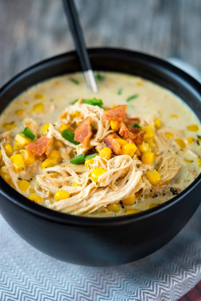 Slow Cooker Chicken Corn Chowder
 Slow Cooker Chicken and Corn Chowder Slow Cooker Gourmet