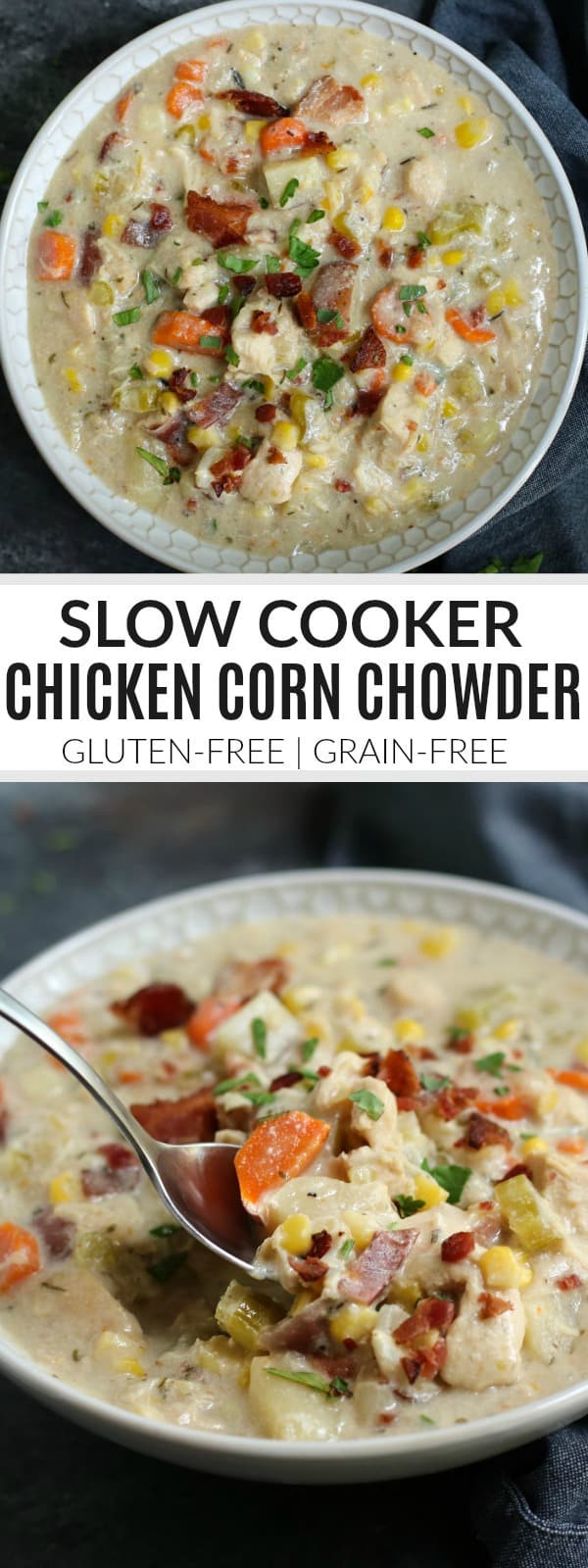 Slow Cooker Chicken Corn Chowder
 Slow Cooker Chicken Corn Chowder The Real Food Dietitians
