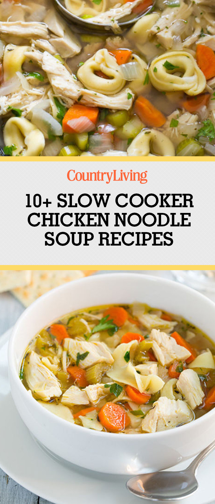 Slow Cooker Chicken Noodle Soup
 11 Easy Crock Pot Chicken Noodle Soup Recipes Best Slow