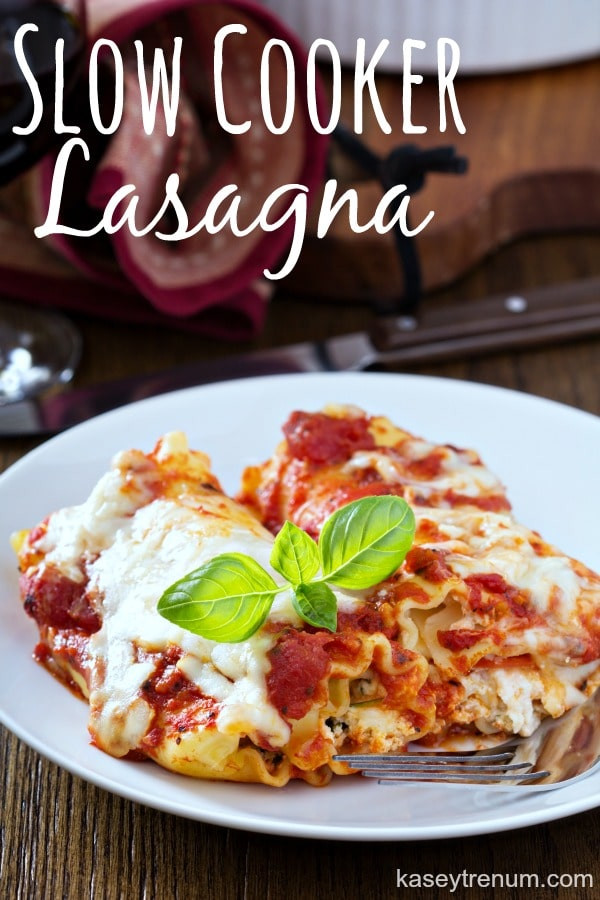 Slow Cooker Lasagna Real Simple
 Slow Cooker Lasagna Recipe Kasey Trenum